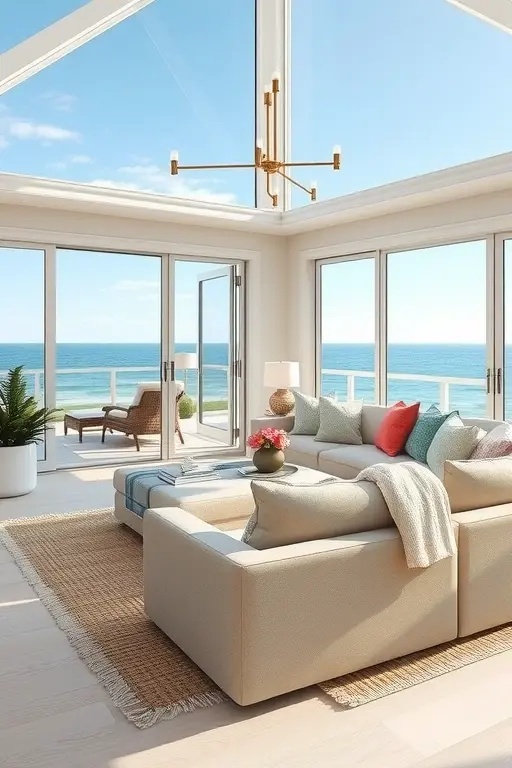 Coastal Chic: Blue Skies Ahead - Bring the ocean indoors! Infuse your space with coastal accents like driftwood art and seashell decor. Think beyond the typical—add an oversized seashell sculpture that could be a statement piece or even a funky coffee table. This is about capturing that breezy summer vibe with an unexpected twist!
