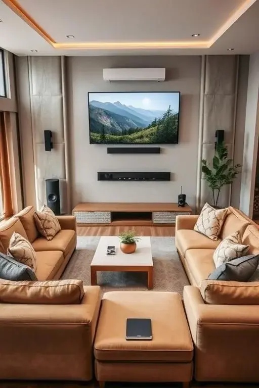 Sound Sanctuary - Enhance your audio experience with a smart speaker that delivers high-fidelity sound while doubling as a stylish decor piece. With voice control and streaming capabilities, it ensures that your home is always filled with your favorite tunes, making it an affordable indulgence for music lovers.