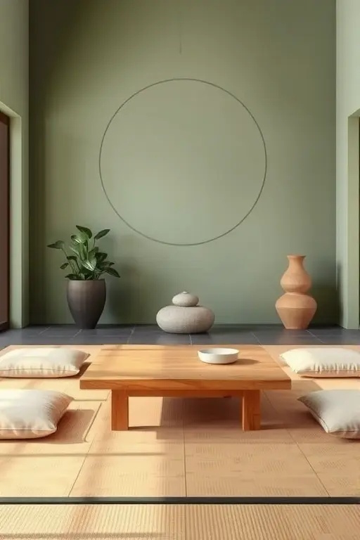 Zen Oasis - Craft a serene retreat in your own home with minimalist decor and natural materials. Incorporate elements like bamboo, stone, and soft textiles in muted tones. Create a calming atmosphere with subtle lighting and indoor plants. This space promotes mindfulness, relaxation, and a deep sense of tranquility, allowing you to recharge your spirit.