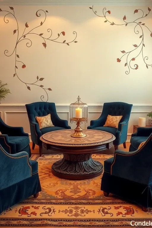 Candlelight Carousel - Bring warmth and ambiance to your coffee table with a curated collection of candles. Opt for varying heights and shapes, from sleek pillars to whimsical votives, and arrange them on a decorative tray for an organized yet eclectic feel. Choose scents that evoke memories or moods, inviting a comforting atmosphere into your home. Add a personal touch by incorporating handmade candles or those gifted from loved ones, making your space feel even more like a refuge.