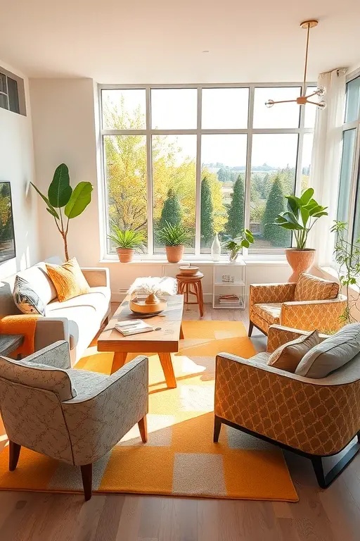 Energetic Daylight - Kickstart your mornings with a burst of energizing daylight. Program your smart lights to mimic the gradual rise of the sun, casting bright whites that enhance focus and motivation. Your voice can initiate this refreshing scene, making mornings feel more vibrant and less chaotic.