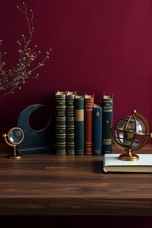 Bewitching Bookends - With a sleek, black finish and a playful witch silhouette, these bookends are more than just functional. They subtly hint at a love for the whimsical, ensuring that your favorite books remain upright while bringing a charmingly eerie vibe to your shelf.