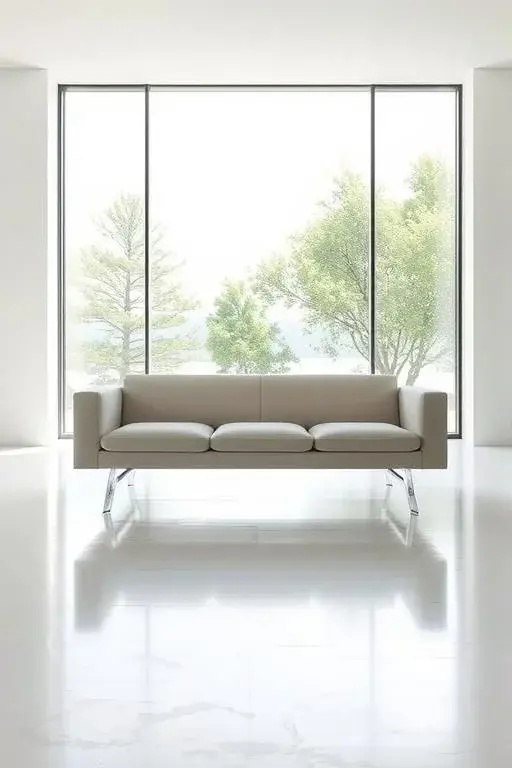 Suspended Serenity - Transform your bedroom into a sanctuary of tranquility by hanging your bed from the ceiling with sturdy yet stylish cables. This daring design choice not only saves floor space but also provides a unique visual element. Layer soft linens and ambient lighting to create a cozy cloud that cradles you every night.