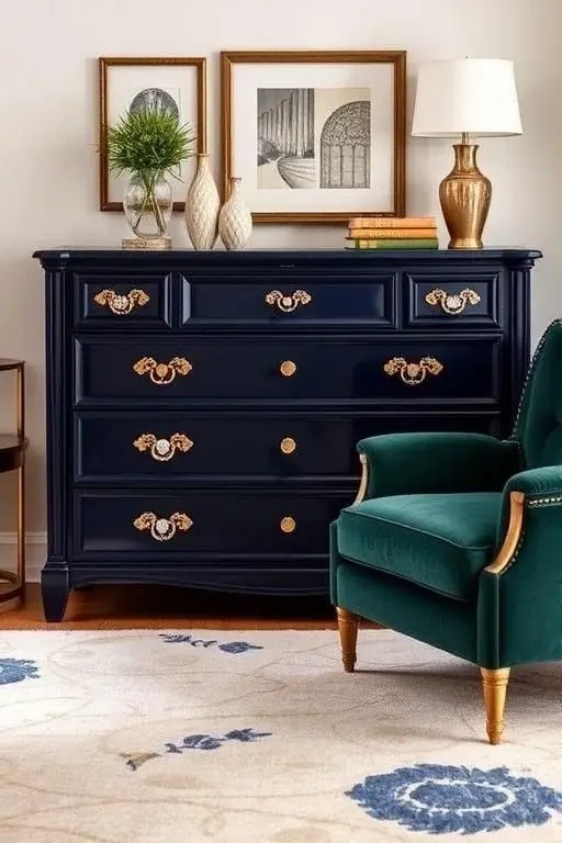 Glamour with a Twist - Dare to dazzle with metallic or jewel-toned drawer pulls that shimmer like precious gems. These eye-catching pieces transform mundane furniture into statement pieces, allowing your personality to shine through and making every interaction feel like a little celebration.