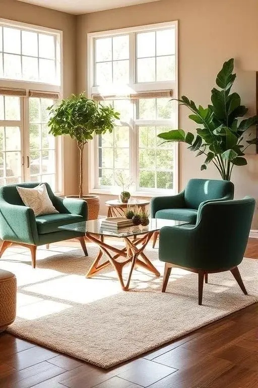 Nature’s Footprint - Bring the outdoors in with reclaimed wood legs. Infuse a touch of rustic elegance by swapping your modern coffee table legs for those crafted from reclaimed barn wood. Each leg tells a story, and the organic textures will ground your space in nature’s beauty.