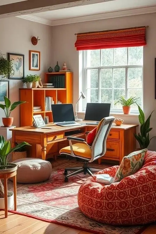 Eclectic Light Vibes - Say goodbye to standard lighting! Introduce an ‘Eclectic Light Vibe’ with mismatched lamps, neon signs, or even chandeliers made from repurposed items. Create a glowing ambiance that reflects your personality and sets the mood for every occasion—your home, your rules!