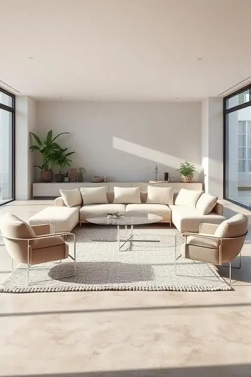 Hovering Oasis - In your bathroom, create a spa-like retreat with a freestanding bathtub that looks like it's floating on air. Set it on a geometric platform or surround it with beautiful plants that enhance the serene ambiance. This design not only elevates the space visually but also encourages relaxation, making every soak feel like a luxury escape.