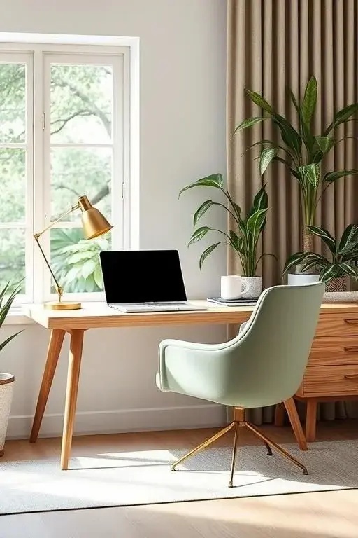 Botanical Bliss - Bring nature indoors with low-maintenance plants in stylish pots. A snake plant or pothos can add a pop of color and improve air quality. Opt for decorative planters that complement your design while promoting a calming atmosphere.