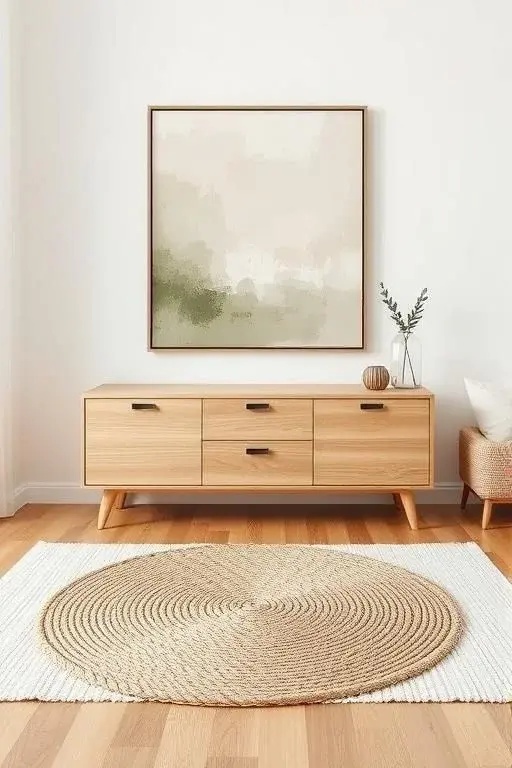 Layered Textures - Bring depth into your home with a statement textile art piece. Consider a tapestry or woven wall hanging that adds tactile warmth to your walls. This mixed-media approach invites a cozy embrace while allowing you to play with patterns without overwhelming the space.