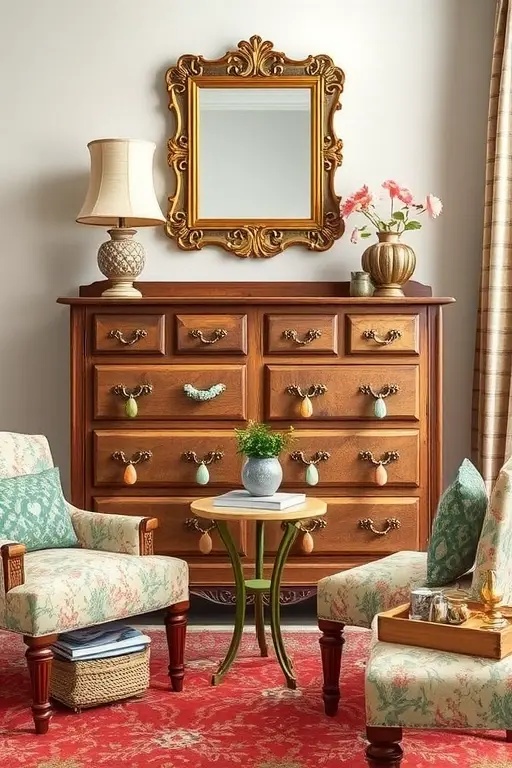 Family Heirloom Revival - Repurpose vintage or antique drawer pulls for a nostalgic touch that honors your home’s history. Each piece tells a story, creating a sense of belonging and warmth while adding character and depth to your modern spaces—making every drawer a delightful conversation starter.